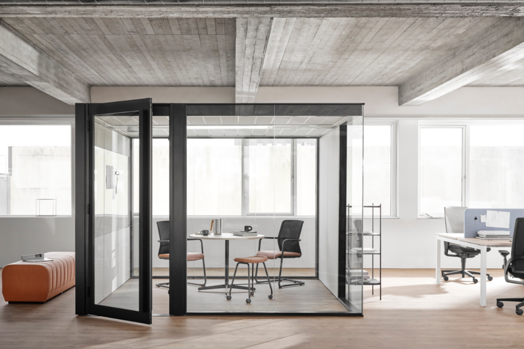 Senator furniture pod meeting space office